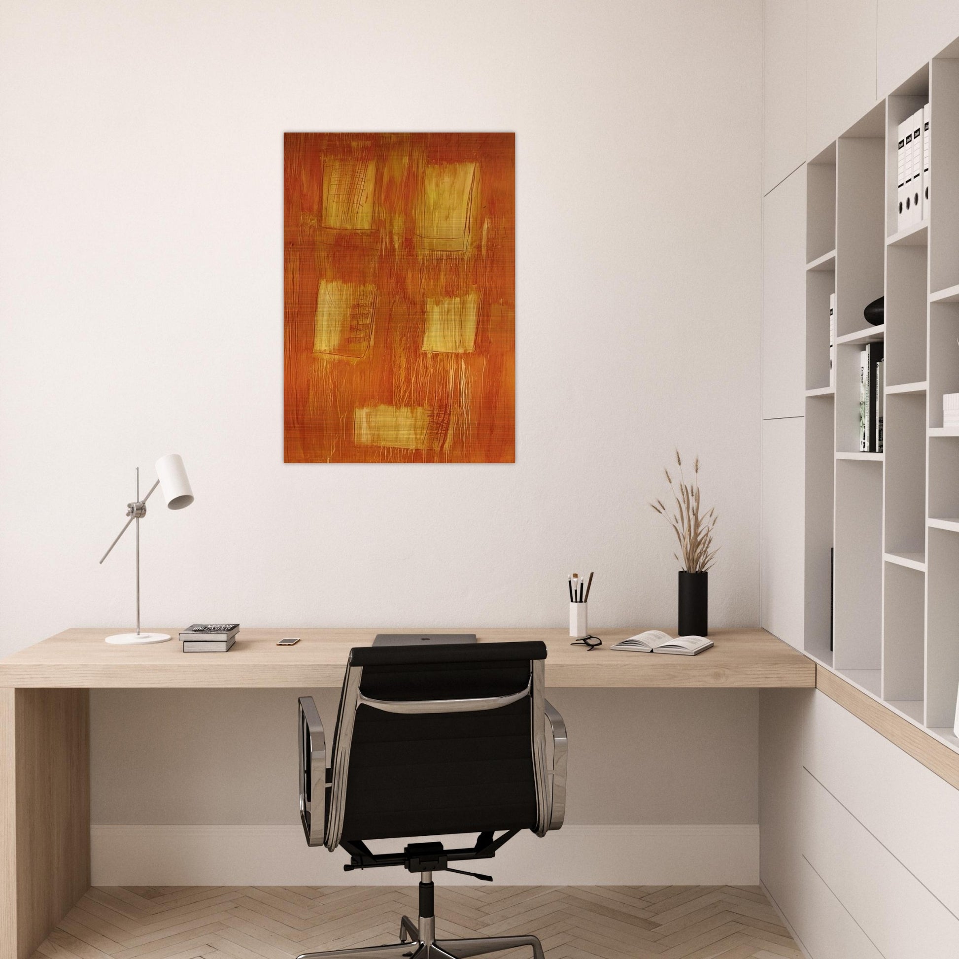 Untitled Cansons - Abstract Expressionism - Gunther Forg Brushed Aluminum Print - 70x100 cm / 28x40 inches | Gunther Forg Aluminum Print | Gunther Forg Prints