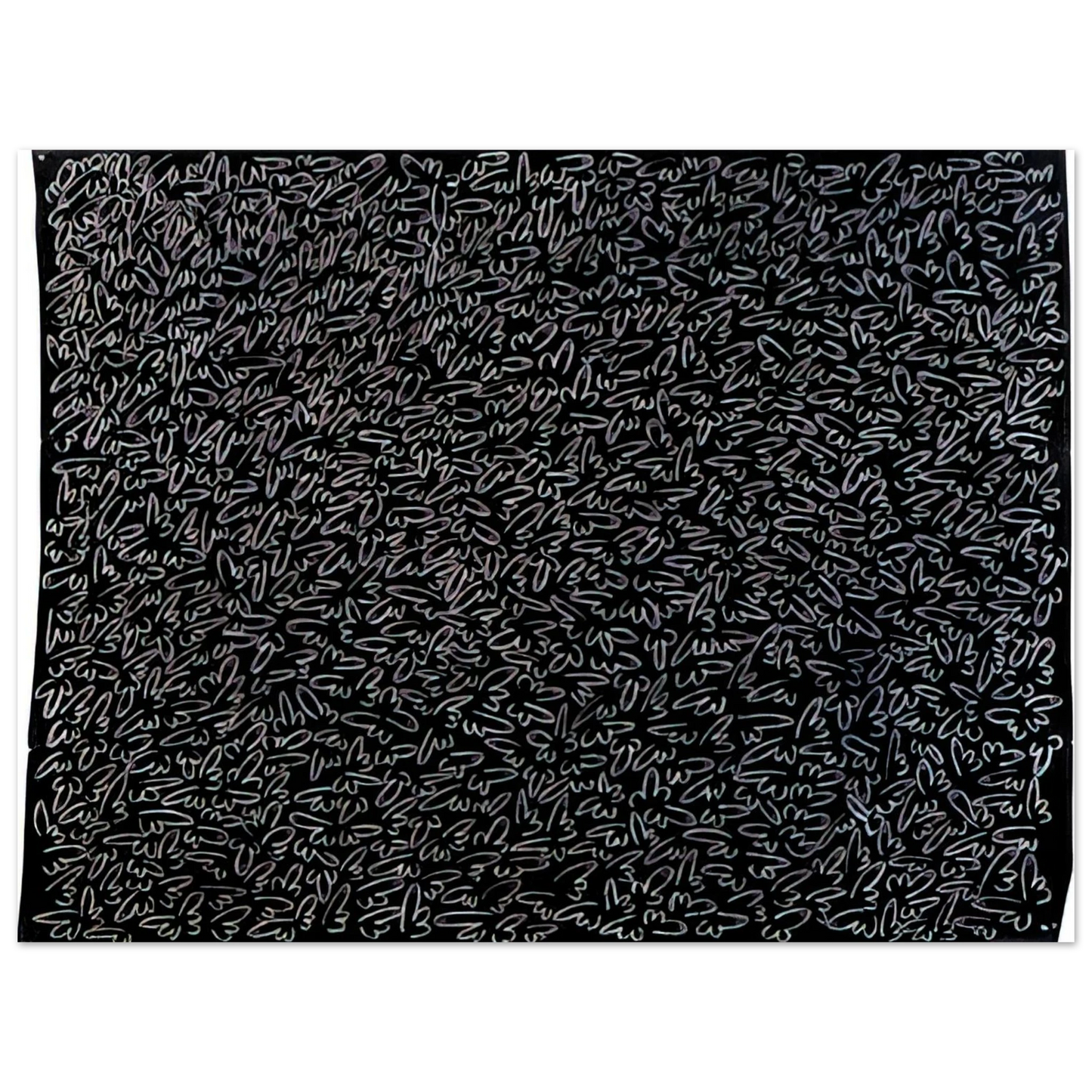 Keith Haring - UNTITLED 1979 0  75x100 cm / 30x40inches Fine Art Poster
