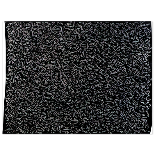 Keith Haring - UNTITLED 1979 0  75x100 cm / 30x40inches Fine Art Poster