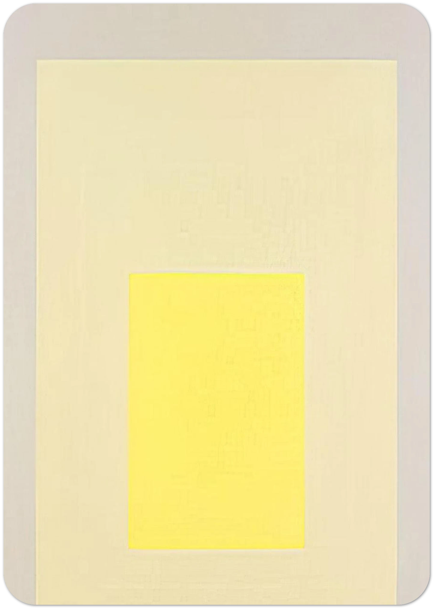 HOMAGE TO THE SQUARE AMALGAMATING 1971 By Josef Albers Pack of 10 Post Cards | Josef Albers Post Cards | A6 (10.5 x 14.8 cm) - 4.1 x 5.8 inches