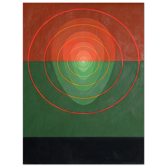 Clarence Holbrook Carter - Mandala No. 2 - 1968  75x100 cm / 30x40inches Fine Art Poster