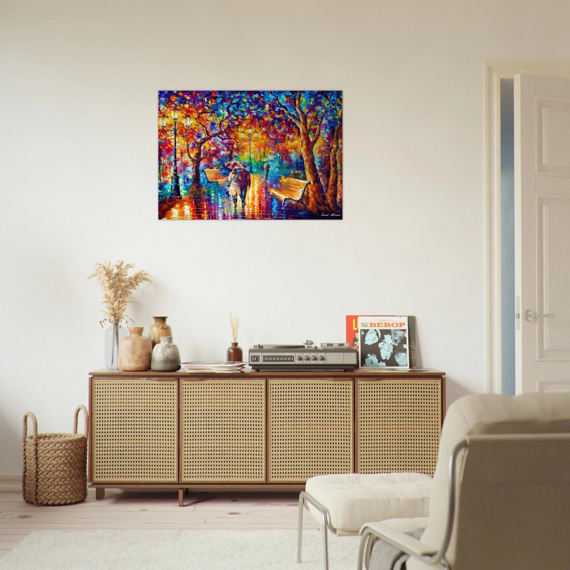 Leonid Afremov - Leonid Afremov Brushed Aluminum Print - 70x100 cm / 28x40 inches | Leonid Afremov Aluminum Print | Leonid Afremov Prints