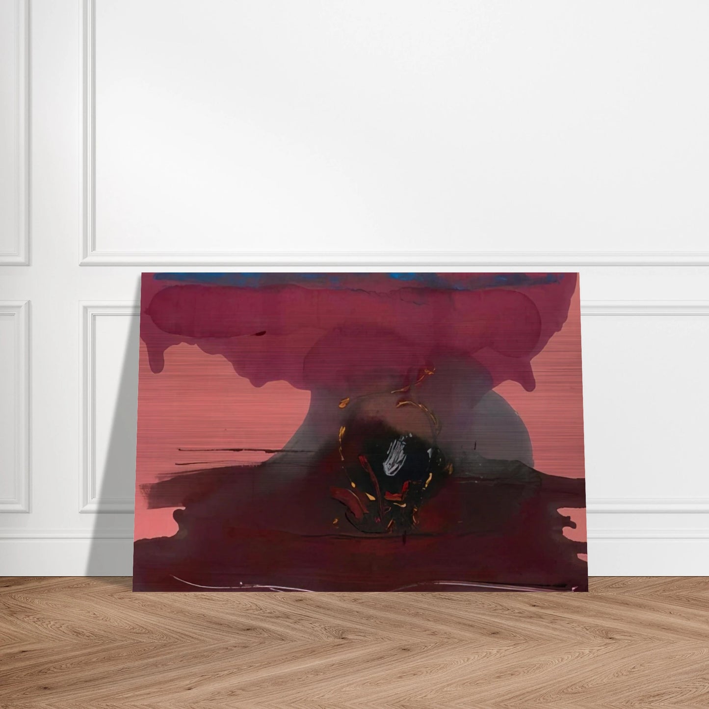Harbinger - 1986 - Helen Frankenthaler Brushed Aluminum Print - 70x100 cm / 28x40 inches | Helen Frankenthaler Aluminum Print | Helen Frankenthaler Prints