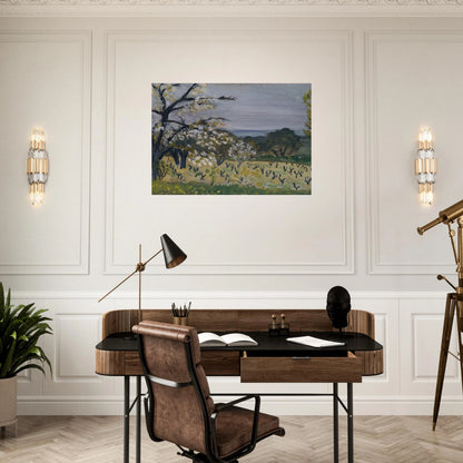 LANDSCAPE NICE 1919 - Henri Matisse Brushed Aluminum Print - 70x100 cm / 28x40 inches | Henri Matisse Aluminum Print | Henri Matisse Prints