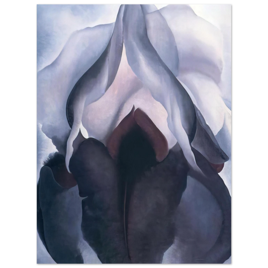 Georgia O'Keeffe - Black Iris III Fine Art Poster