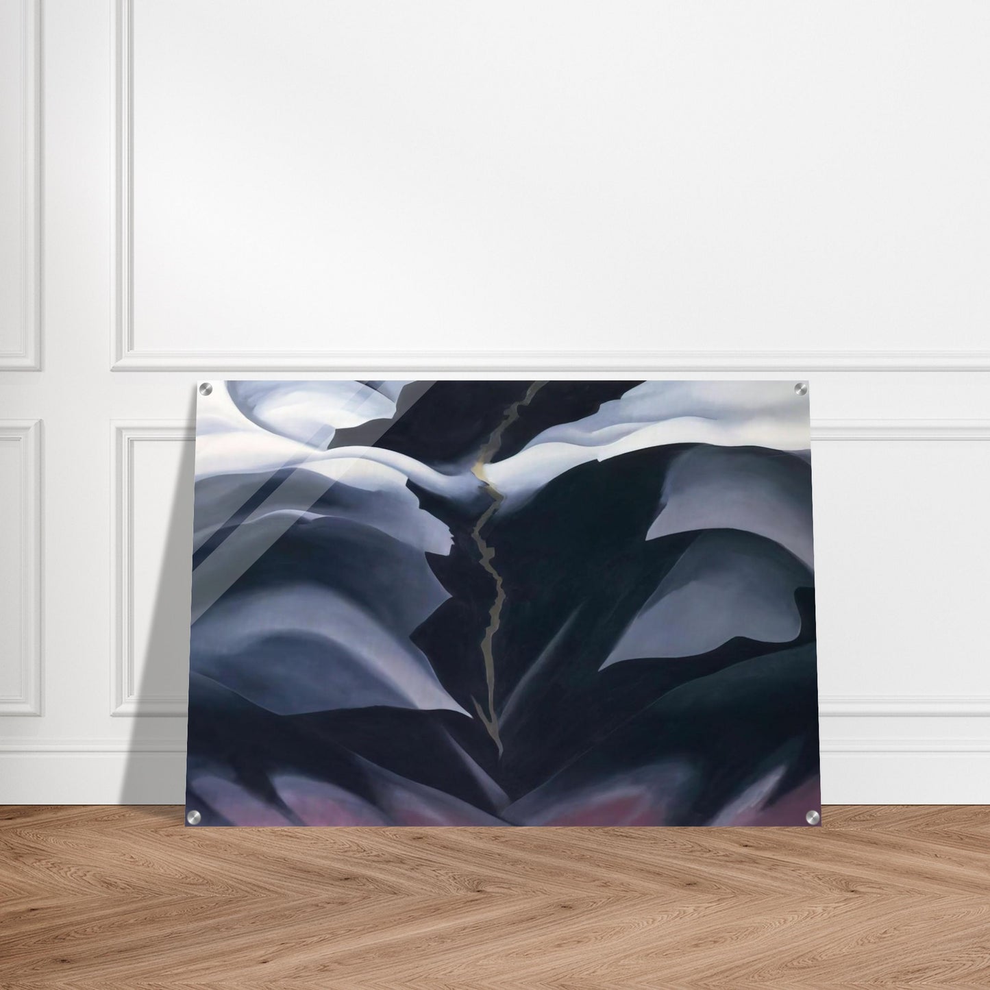 Black Place II - Georgia O'Keeffe Acrylic Print - 70x100 cm / 28x40″ inches