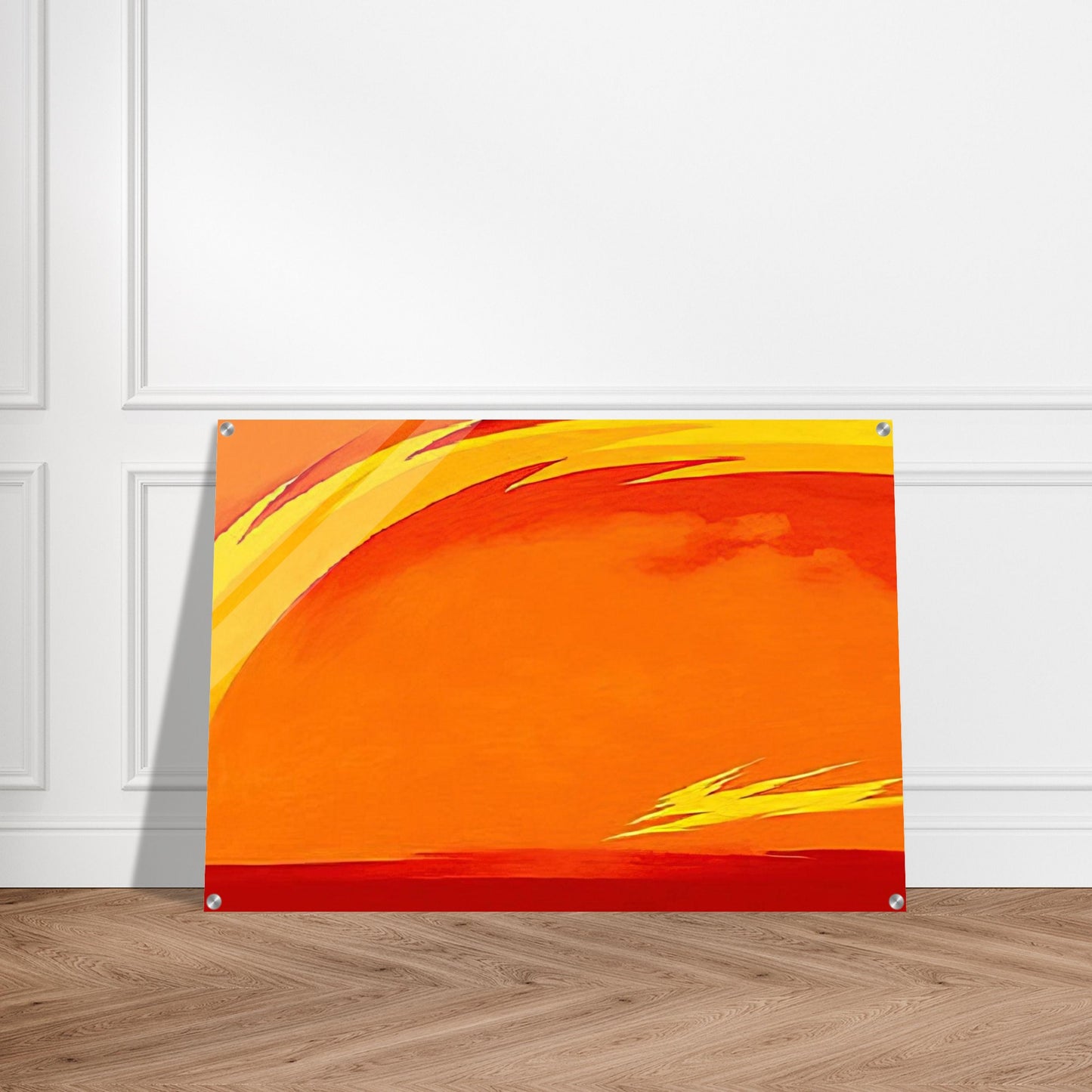 From the Plains II - Georgia O'Keeffe Acrylic Print - 70x100 cm / 28x40″ inches | Georgia O'Keeffe Wall Art | Georgia O'Keeffe Prints