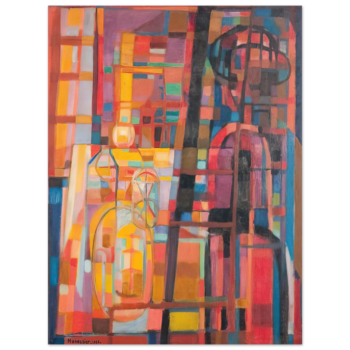 Alfred Manessier - SoirÃ©e d'octobre - 1946  75x100 cm / 30x40inches Fine Art Poster