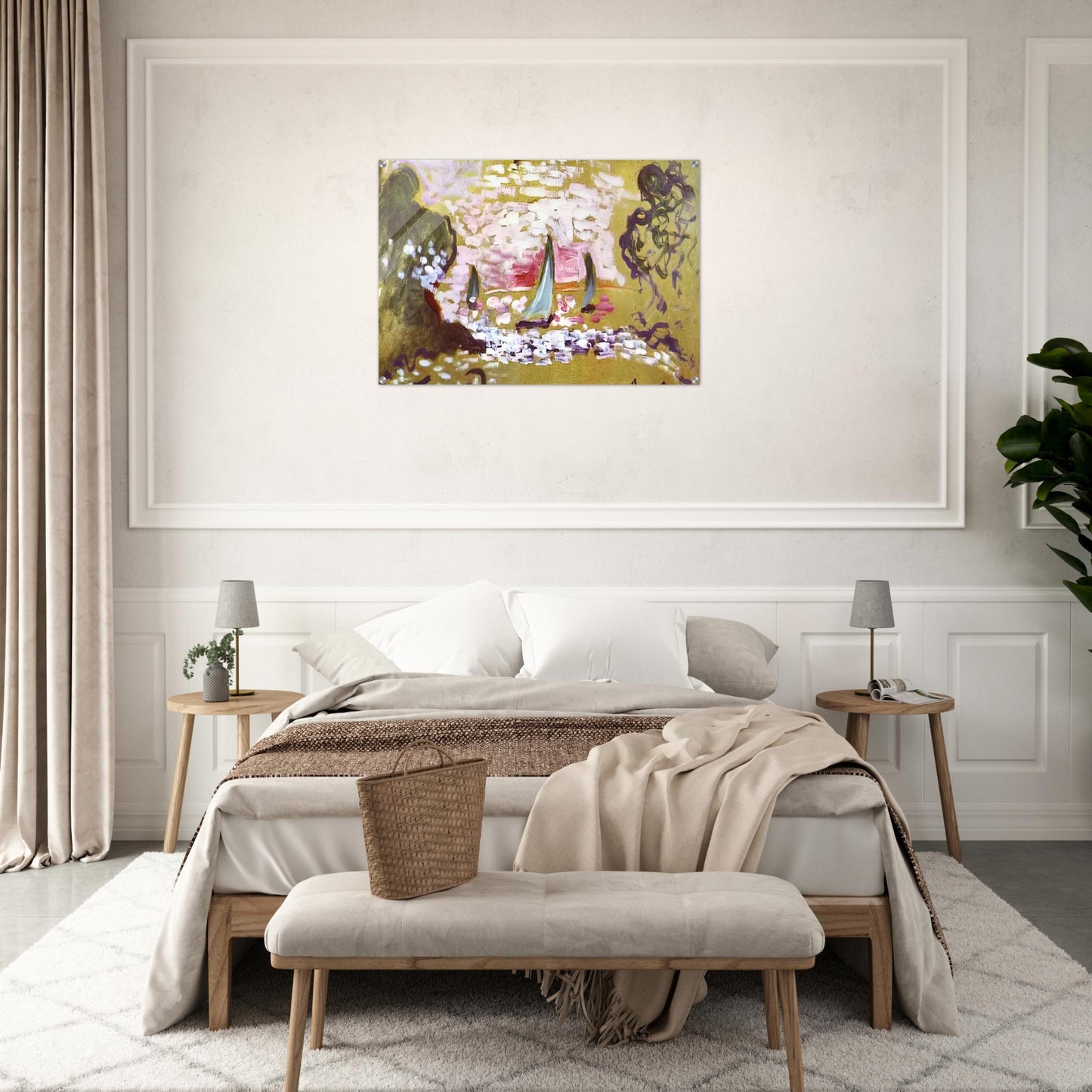 SAILBOATS - Henri Matisse Acrylic Print - 70x100 cm / 28x40″ inches