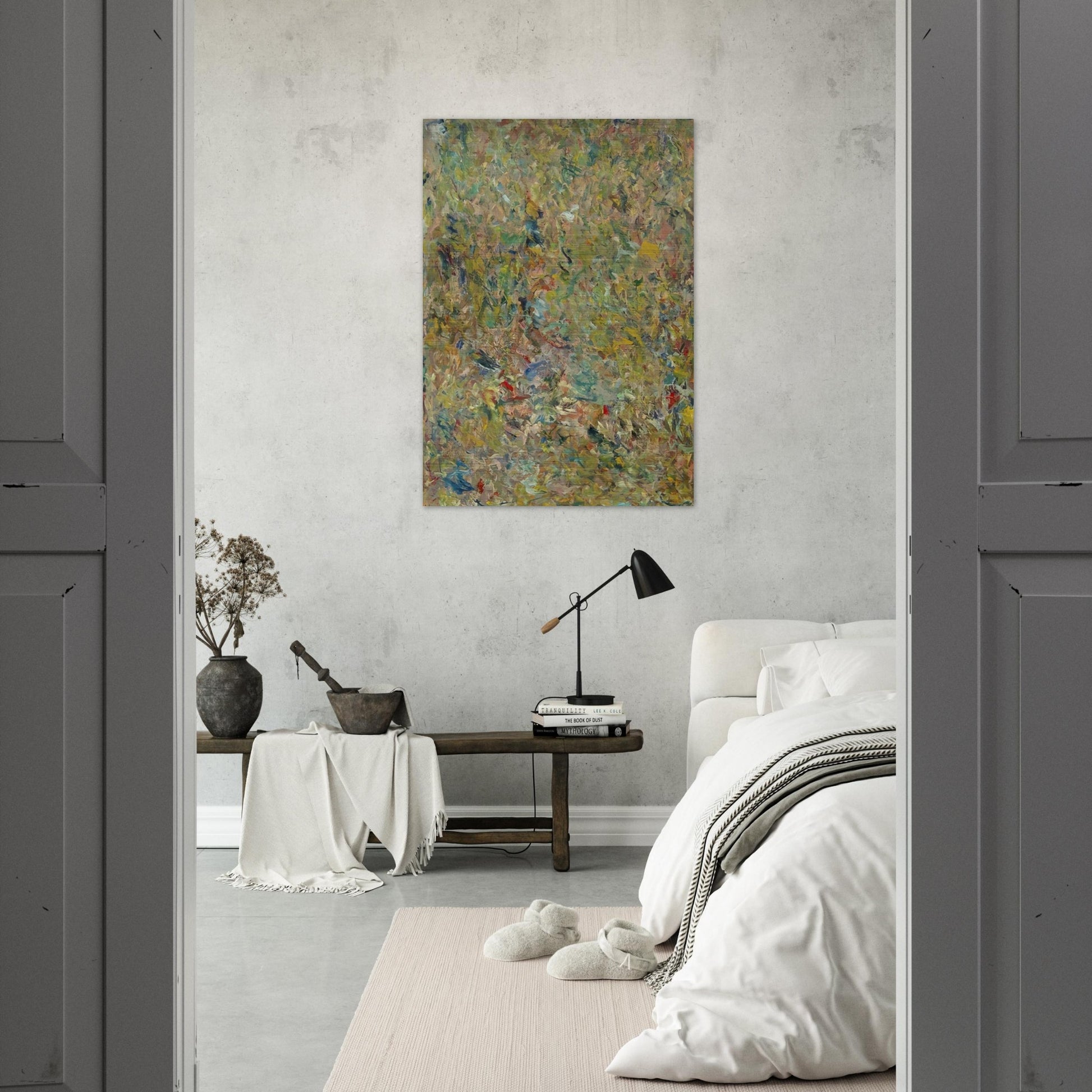UNTITLED 1960 1 - Milton Resnick Brushed Aluminum Print - 70x100 cm / 28x40 inches | Milton Resnick Aluminum Print | Milton Resnick Prints