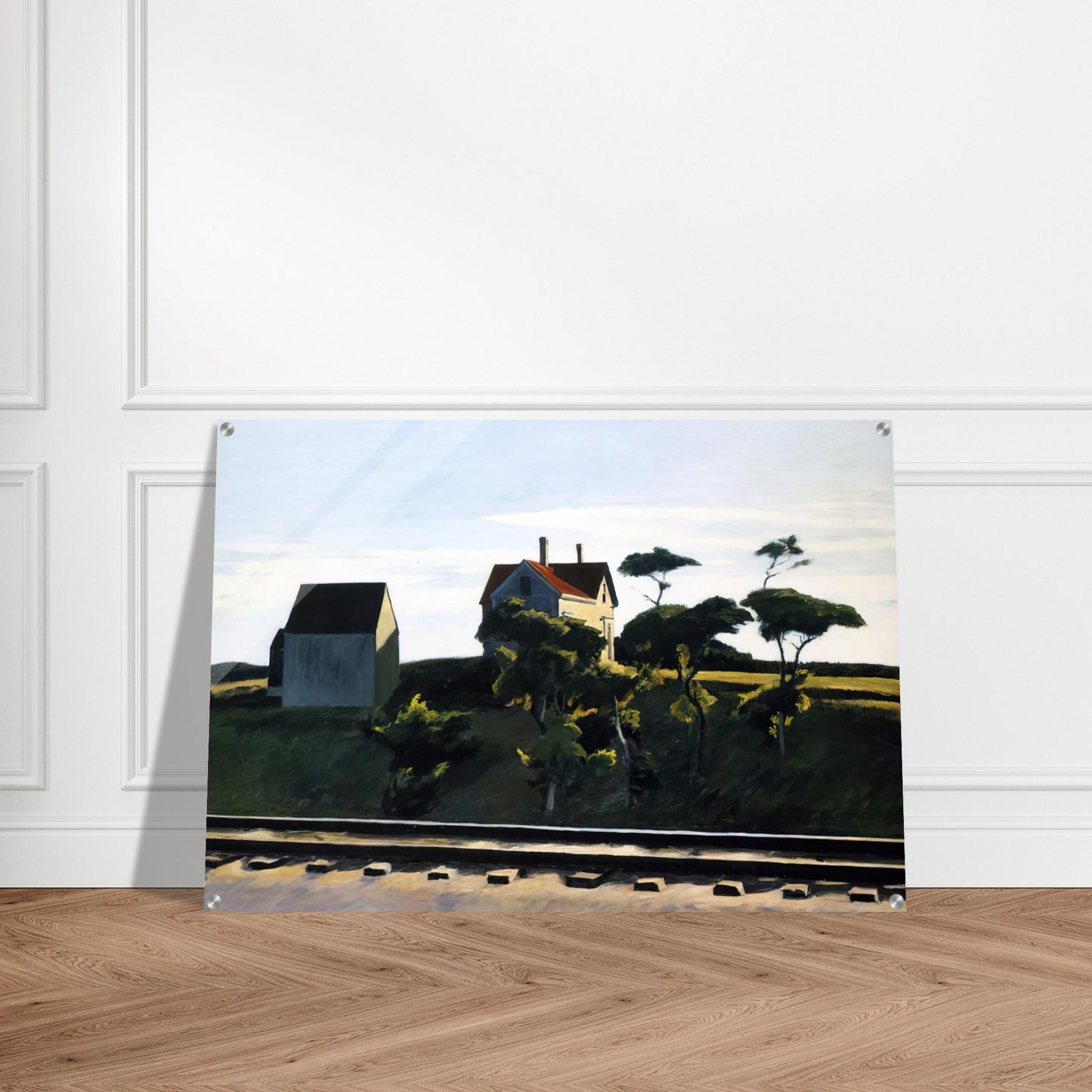 New York, New Haven and Hartford - Edward Hopper Acrylic Print - 70x100 cm / 28x40″ inches