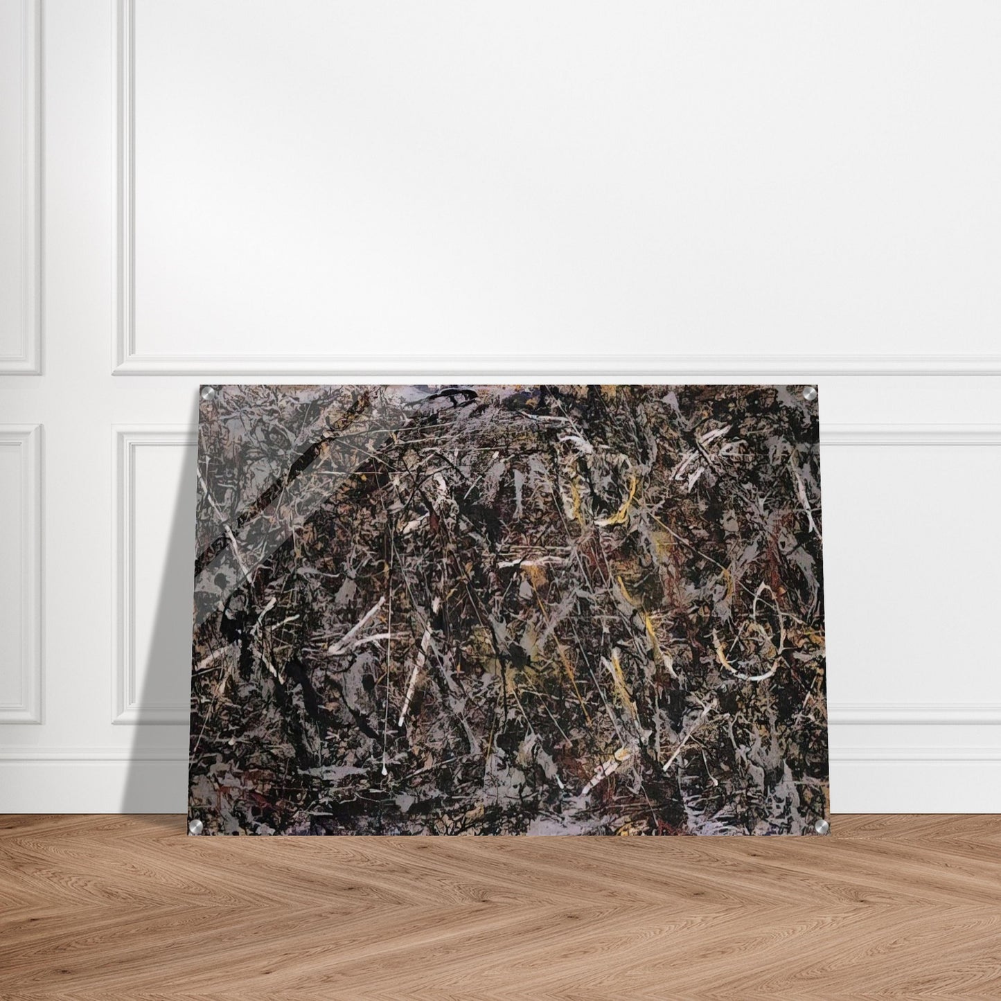 ALCHEMY 1947 - Jackson Pollock Acrylic Print - 70x100 cm / 28x40″ inches