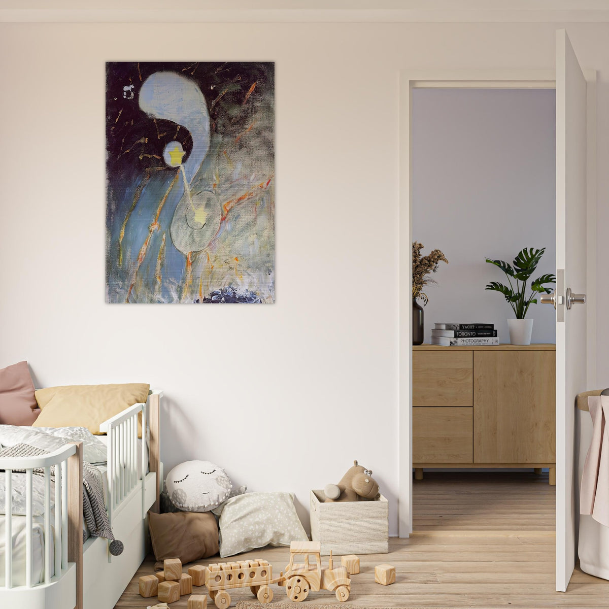 CHAOS NR 2 1906 - Hilma af Klint Brushed Aluminum Print - 70x100 cm / 28x40 inches | Hilma af Klint Aluminum Print | Hilma af Klint Prints