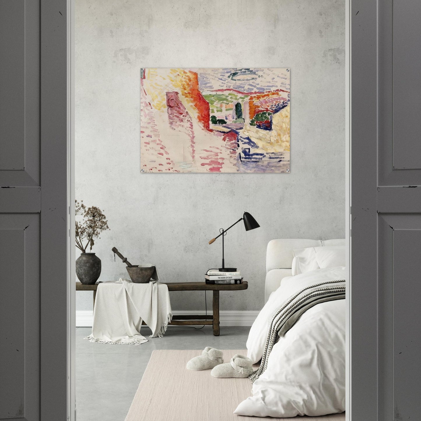 SUN STREET 1905 - Henri Matisse Acrylic Print - 70x100 cm / 28x40″ inches | Henri Matisse Wall Art | Henri Matisse Prints