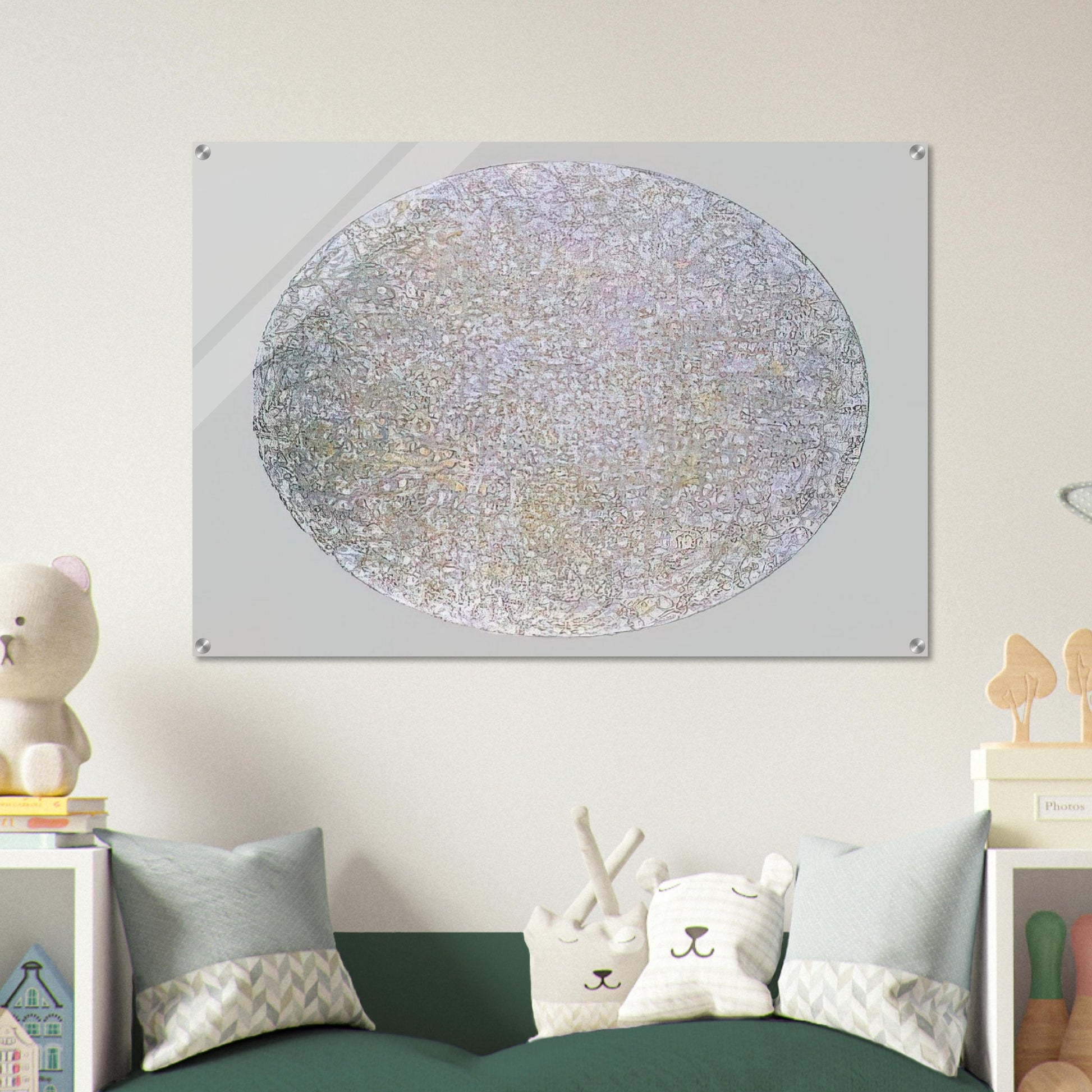 Palm Sight - 1991 - Richard Pousette-Dart Acrylic Print - 70x100 cm / 28x40″ inches