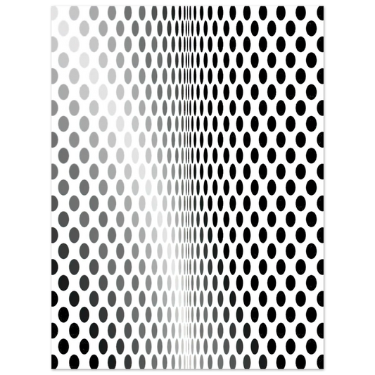 Bridget Riley - LOSS 1964  75x100 cm / 30x40inches Fine Art Poster