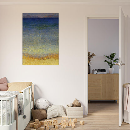 The Iles d'Or The Iles d'Hyeres, Var - Henri-Edmond Cross Brushed Aluminum Print - 70x100 cm / 28x40 inches | Henri-Edmond Cross Aluminum Print | Henri-Edmond Cross Prints