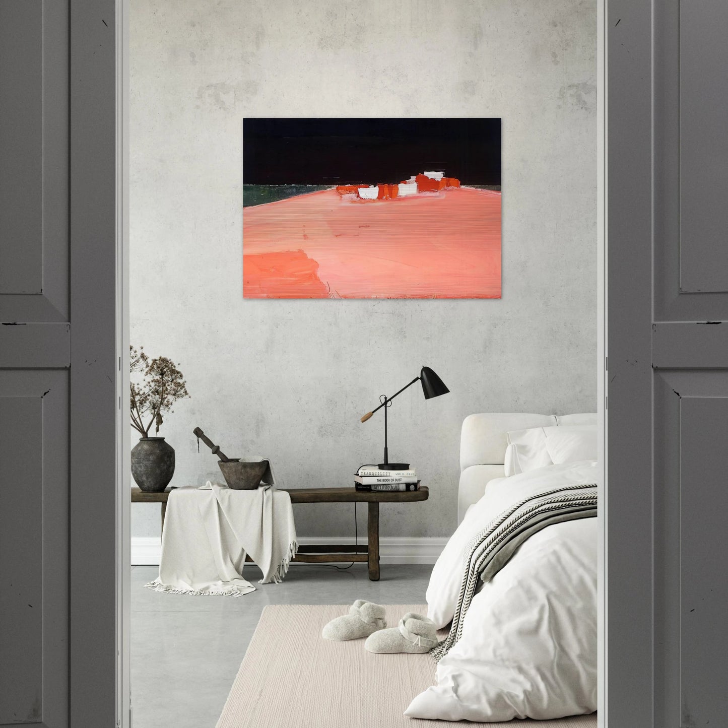 Paysage - 1954 - Nicolas de Stael Brushed Aluminum Print - 70x100 cm / 28x40 inches | Nicolas de Stael Aluminum Print | Nicolas de Stael Prints