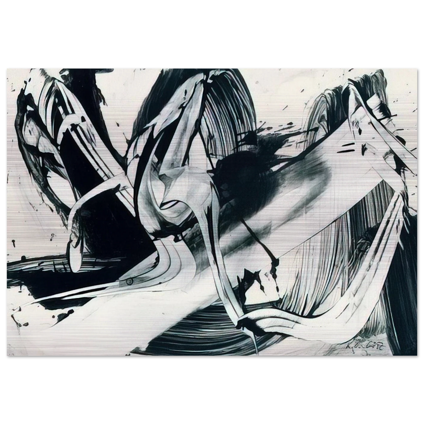 Smolbeck - Karl Otto Gotz Brushed Aluminum Print - 70x100 cm / 28x40 inches | Karl Otto Gotz Aluminum Print | Karl Otto Gotz Prints