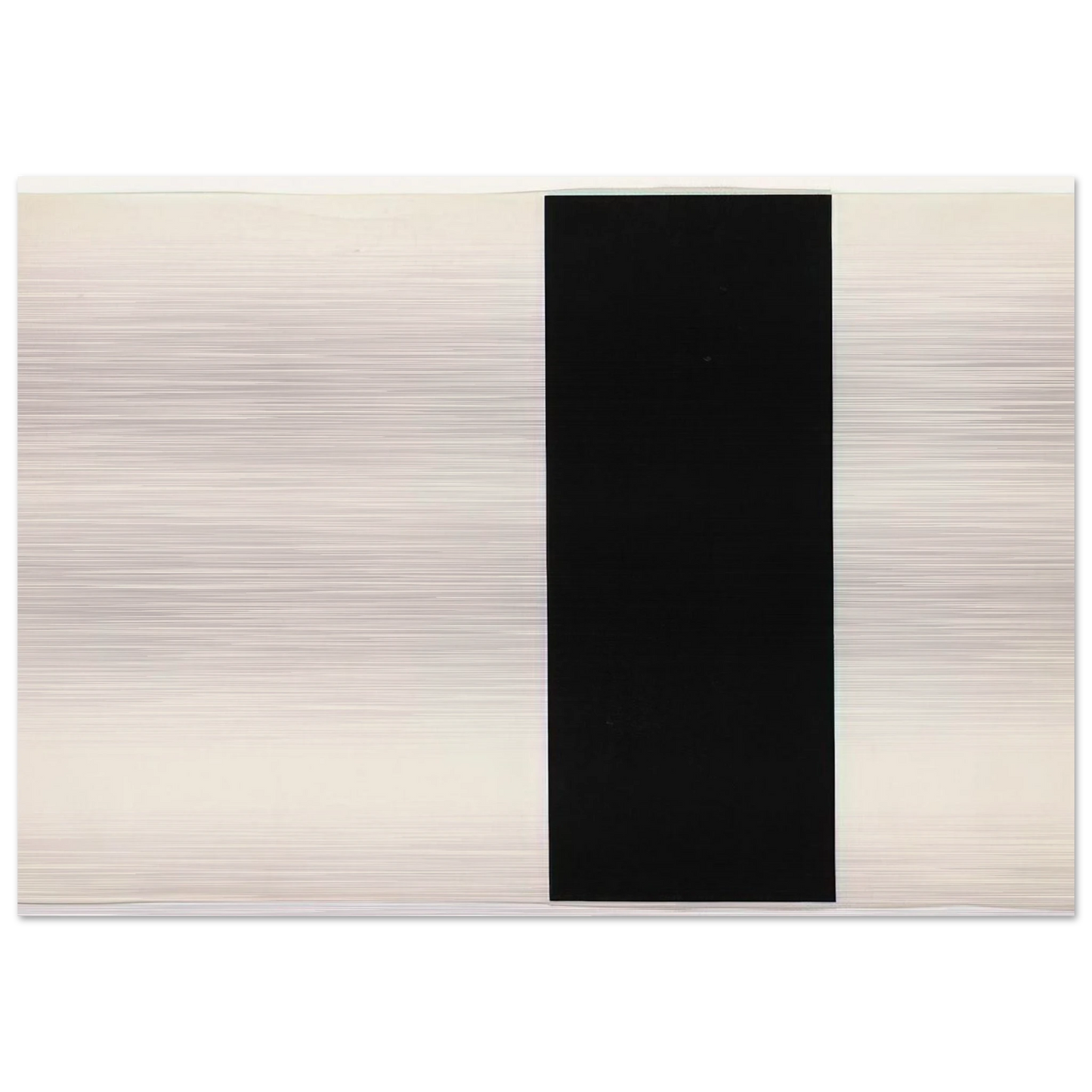 Vertical Band - Ellsworth Kelly Brushed Aluminum Print - 70x100 cm / 28x40 inches | Ellsworth Kelly Aluminum Print | Ellsworth Kelly Prints