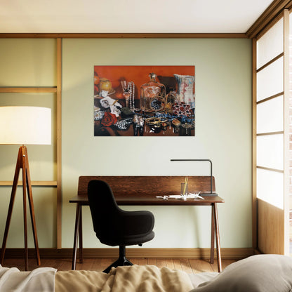 JOLIE MADAME 1973 - Audrey Flack Brushed Aluminum Print - 70x100 cm / 28x40 inches | Audrey Flack Aluminum Print | Audrey Flack Prints