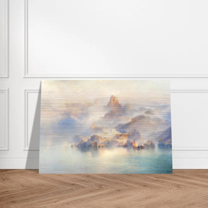 The Dream City - Thomas Moran Brushed Aluminum Print - 70x100 cm / 28x40 inches | Thomas Moran Aluminum Print | Thomas Moran Prints