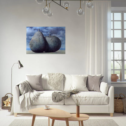MEMORY OF A VOYAGE 1952 - Rene Magritte Brushed Aluminum Print - 70x100 cm / 28x40 inches | Rene Magritte Aluminum Print | Rene Magritte Prints