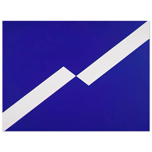 Carmen Herrera - Encounter - 2009  75x100 cm / 30x40inches Fine Art Poster
