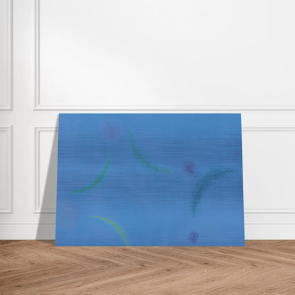 Energien im Blau - 1949 - Max Bill Brushed Aluminum Print - 70x100 cm / 28x40 inches | Max Bill Aluminum Print | Max Bill Prints