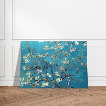 Branches with Almond Blossom - Vincent van Gogh Brushed Aluminum Print - 70x100 cm / 28x40 inches | Vincent van Gogh Aluminum Print | Vincent van Gogh Prints
