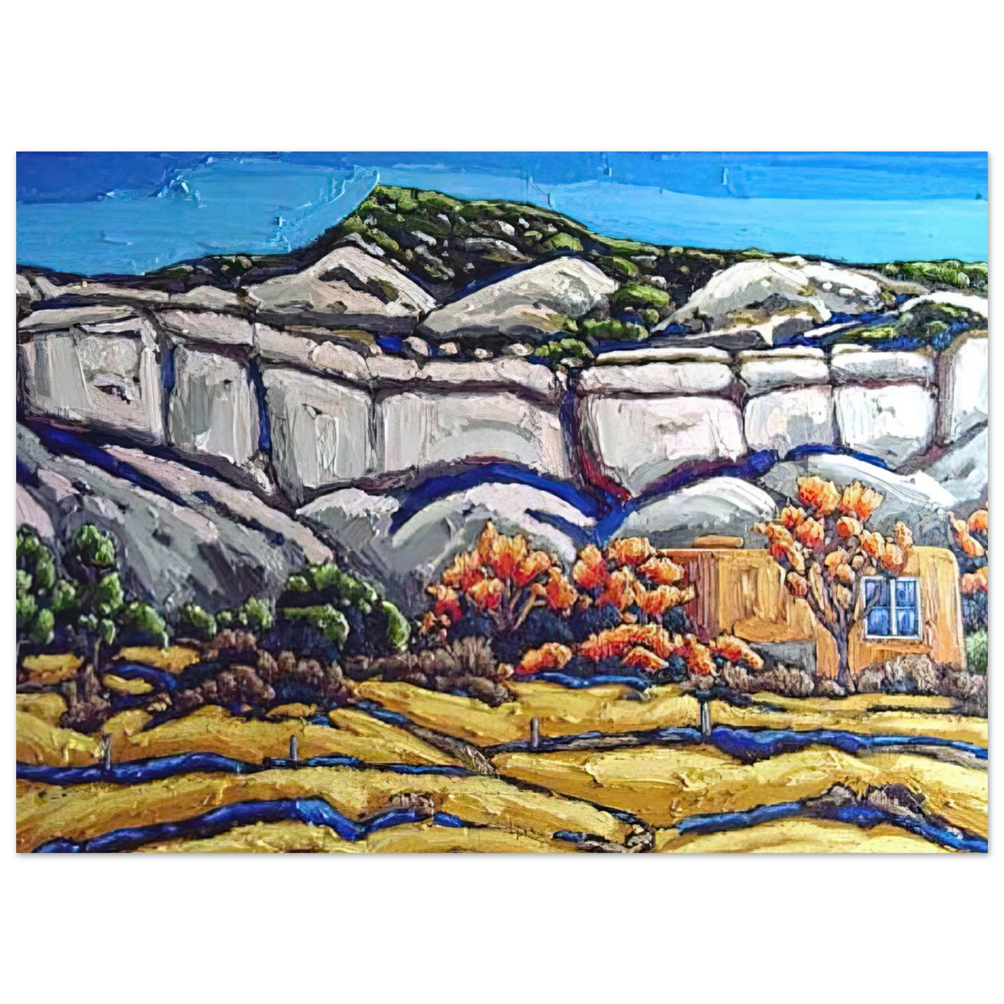 Georgia O'Keeffe - Ghost Ranch Painting Fine Art Poster