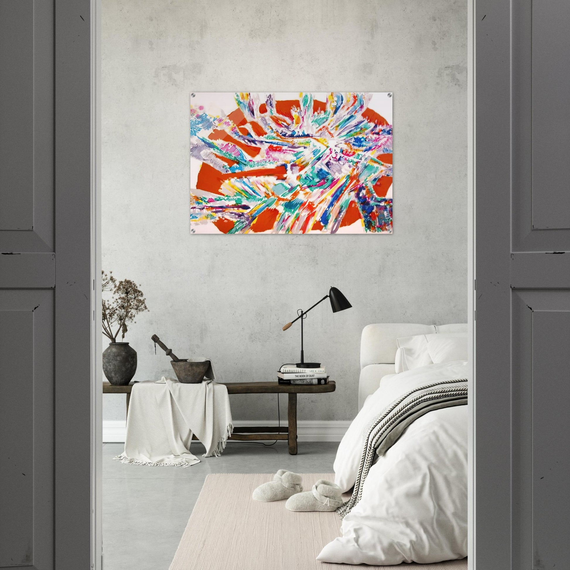 L'Apparition a Marie de Magdala - 1978 - Alfred Manessier Acrylic Print - 70x100 cm / 28x40″ inches