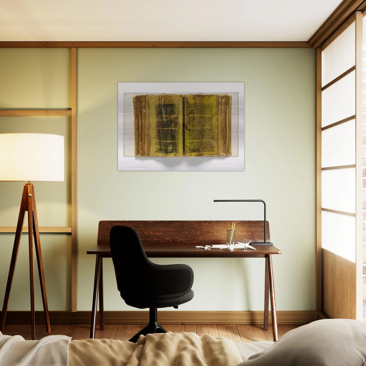 Poemetrie - 1970 - Dieter Roth Brushed Aluminum Print - 70x100 cm / 28x40 inches | Dieter Roth Aluminum Print | Dieter Roth Prints