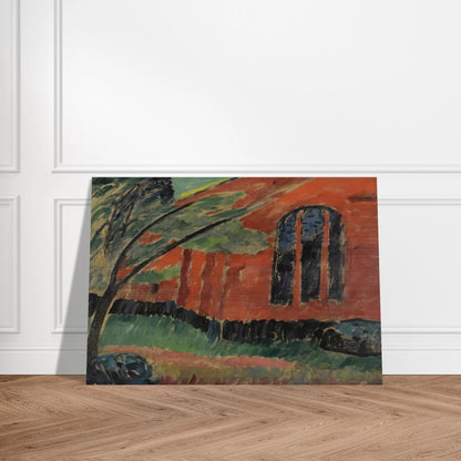 THE CHURCH IN PREROW 1911 - Alexej von Jawlensky Brushed Aluminum Print - 70x100 cm / 28x40 inches | Alexej von Jawlensky Aluminum Print | Alexej von Jawlensky Prints