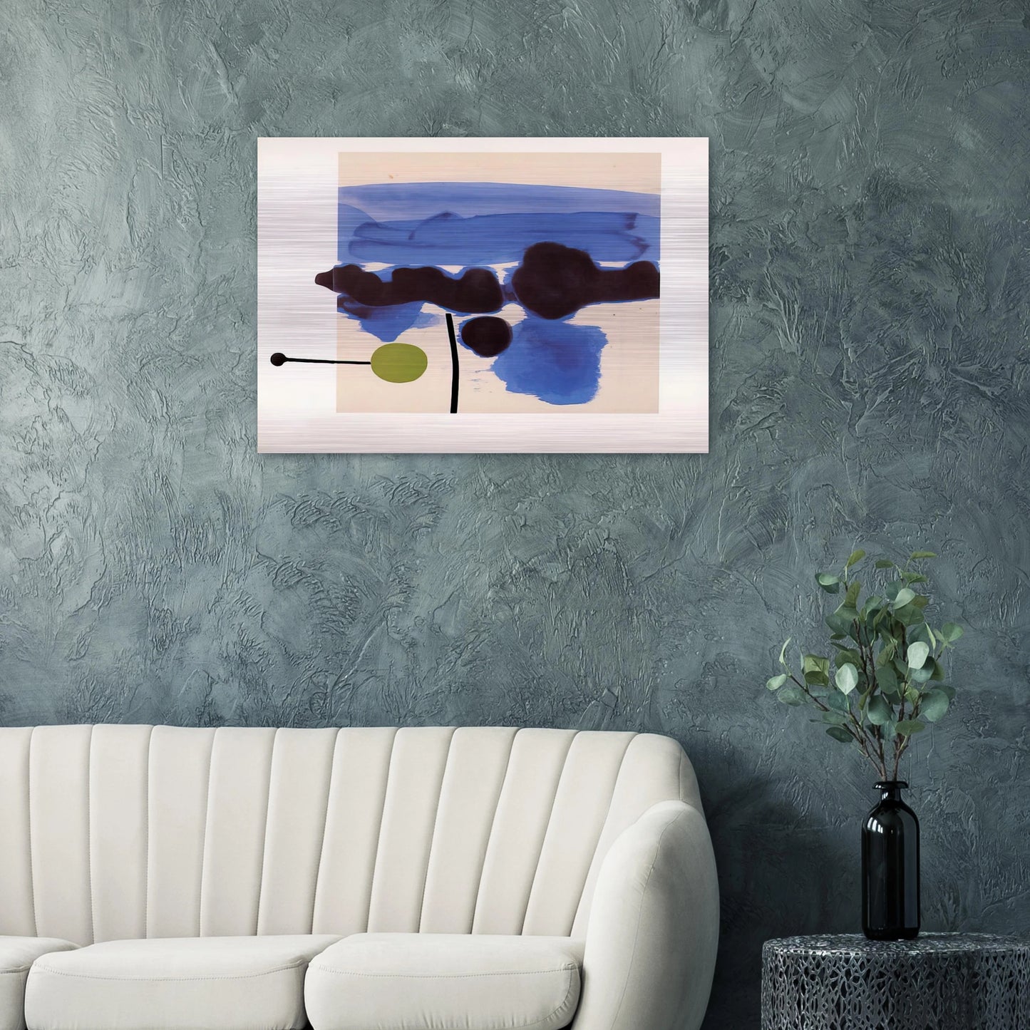 THE PASSION FLOWER 1986 - Victor Pasmore Brushed Aluminum Print - 70x100 cm / 28x40 inches | Victor Pasmore Aluminum Print | Victor Pasmore Prints