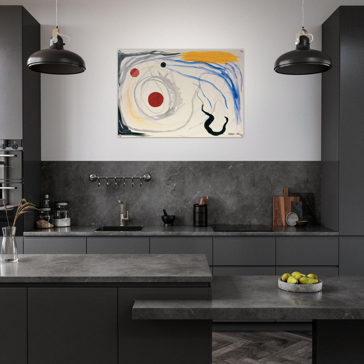 UNTITLED 1946 2 - Alexander Calder Acrylic Print - 70x100 cm / 28x40″ inches | Alexander Calder Wall Art | Alexander Calder Prints