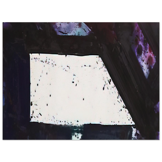 Sam Francis - Untitled  Purple Edge   75x100 cm / 30x40inches Fine Art Poster