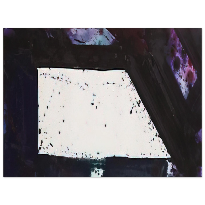 Sam Francis - Untitled  Purple Edge   75x100 cm / 30x40inches Fine Art Poster