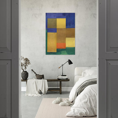 Silent Night - Hans Hofmann Brushed Aluminum Print - 70x100 cm / 28x40 inches | Hans Hofmann Aluminum Print | Hans Hofmann Prints