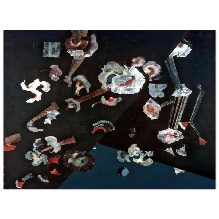 Max Ernst - Flowers of seashells  75x100 cm / 30x40inches Fine Art Poster