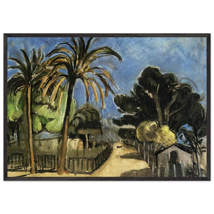 NOT IDENTIFIED 12 N1 - Henri Matisse 70x100 cm / 28x40 inches Framed Art Print – Black Wooden Frame