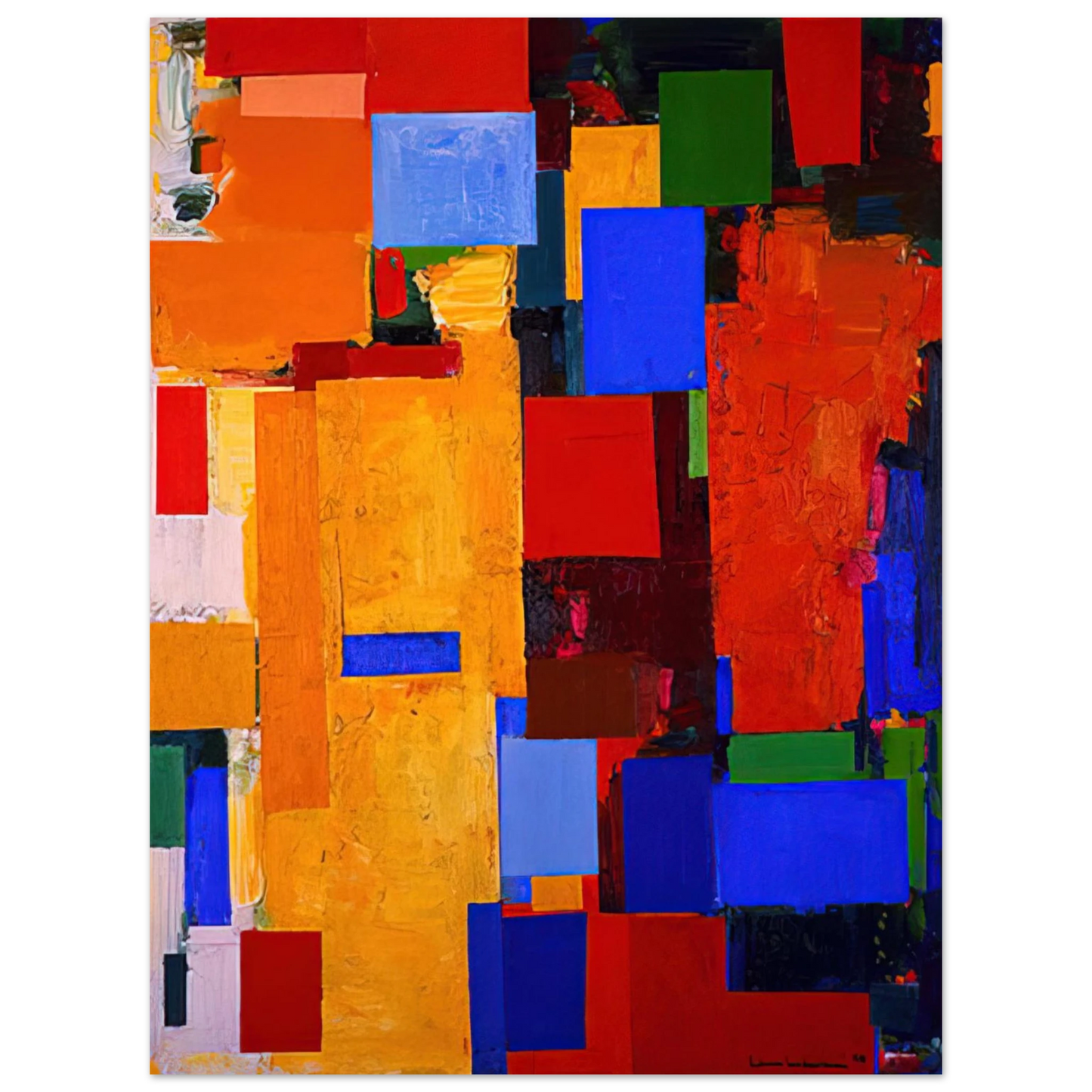 Hans Hofmann - Equinox  75x100 cm / 30x40inches Fine Art Poster