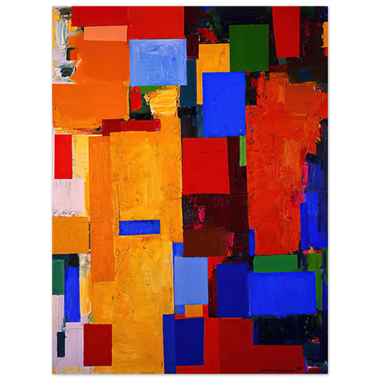 Hans Hofmann - Equinox  75x100 cm / 30x40inches Fine Art Poster