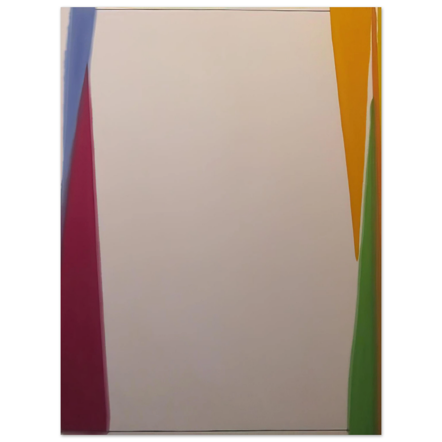 Larry Zox - Untitled - 1975  75x100 cm / 30x40inches Fine Art Poster