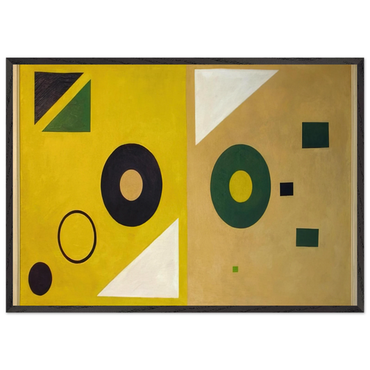 Untitled - 1955 1 - Lolo Soldevilla 70x100 cm / 28x40 inches Framed Art Print – Black Wooden Frame