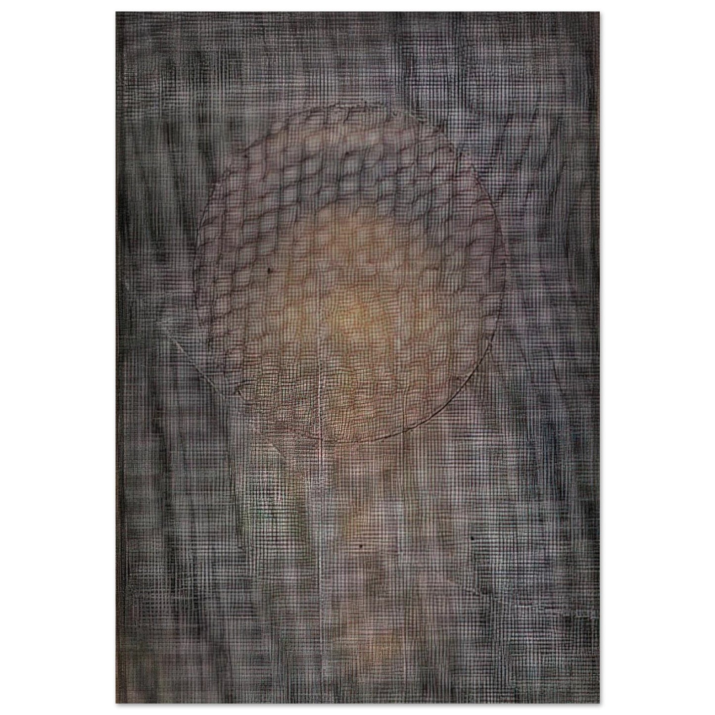 Espejo de sacrista - Art Informel - Manuel Rivera Brushed Aluminum Print - 70x100 cm / 28x40 inches | Manuel Rivera Aluminum Print | Manuel Rivera Prints