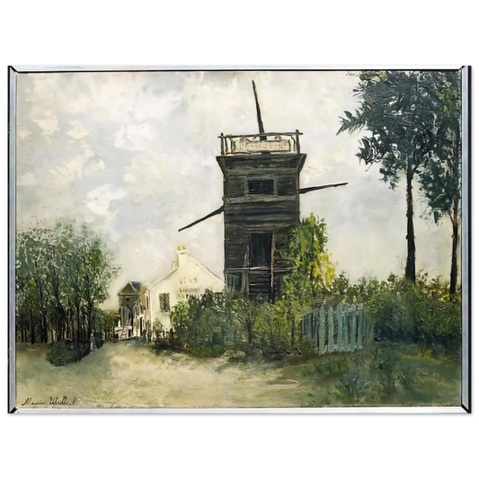 Maurice Utrillo - THE WINDMILL AT SANNOIS 1912  75x100 cm / 30x40inches Fine Art Poster