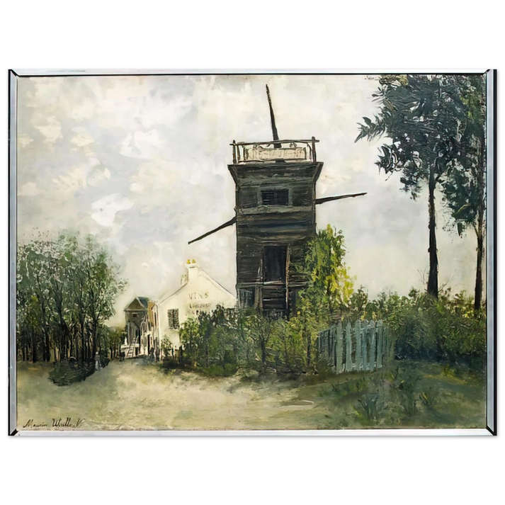Maurice Utrillo - THE WINDMILL AT SANNOIS 1912  75x100 cm / 30x40inches Fine Art Poster