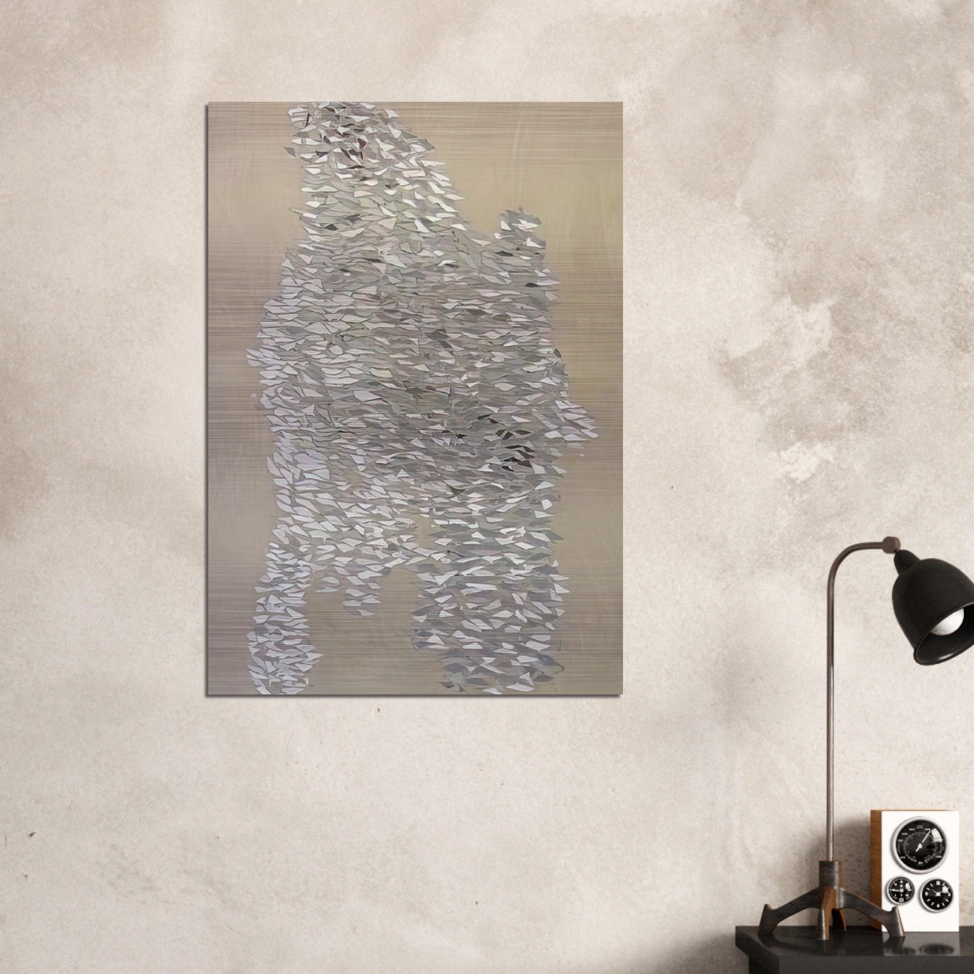 Impact - 1971 - Robert Goodnough Brushed Aluminum Print - 70x100 cm / 28x40 inches | Robert Goodnough Aluminum Print | Robert Goodnough Prints