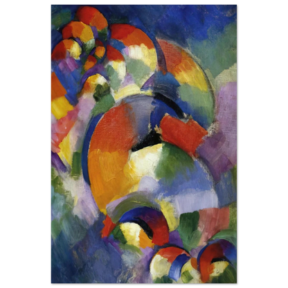 Cosmic Synchromy - 1914 - Morgan Russell Art Prints - 100x150 cm / 40x60″ inches | Morgan Russell Poster | Morgan Russell Prints